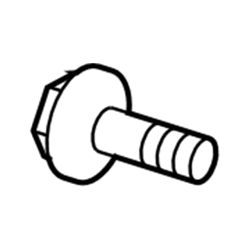 Toyota 90159-50098 High Mount Lamp Screw