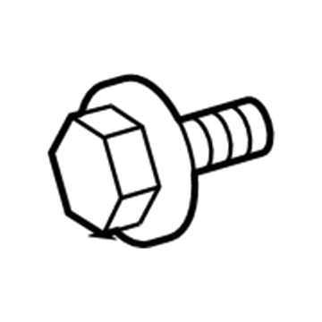 Toyota 90153-50012 Display Unit Mount Bolt
