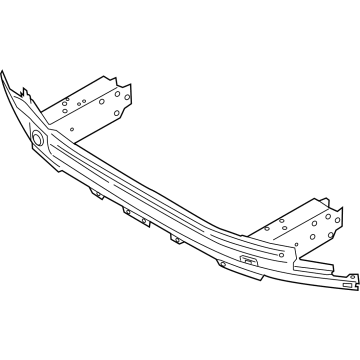 BMW 51-11-7-385-289 Carrier, Bumper Front