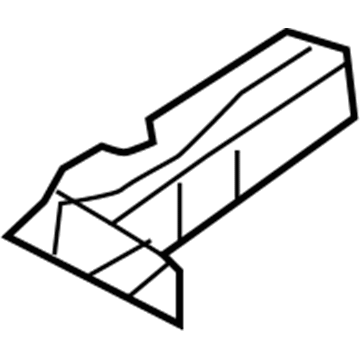 Mopar 68032354AC Rail-Rear Floor Pan Side