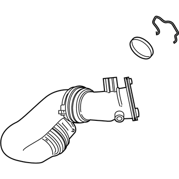 BMW 13-71-8-601-683 Charge Air Line