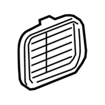 BMW 13-71-7-643-298 Intake Grille