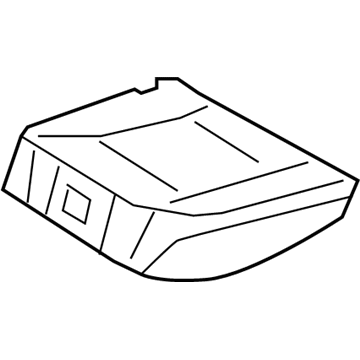 BMW 52-20-7-303-387 Foam Section, Comfort Seat, A/C, Left