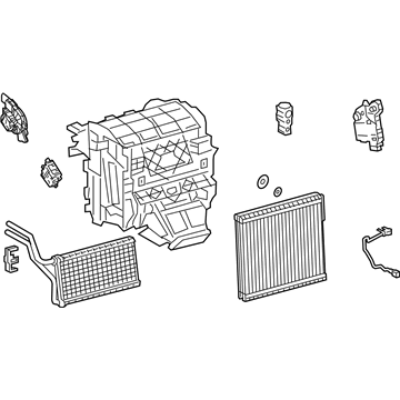 Toyota 87050-06C10 RADIATOR ASSY, AIR C