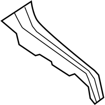 BMW 51-45-9-112-176 Air Duct, Footwell, Driver'S Side