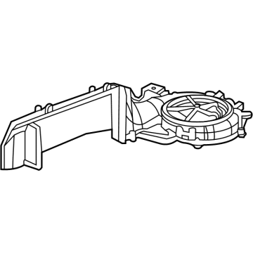 GM 84763271 Blower Case