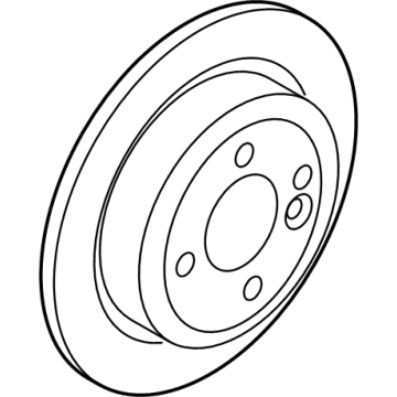 BMW 34-21-6-799-367 Rear Brake Disc