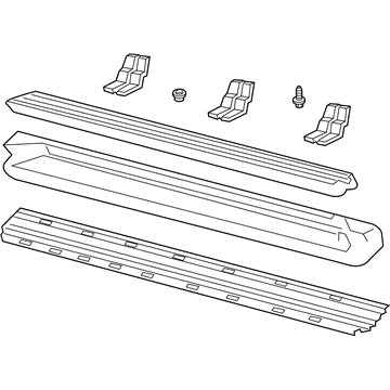 Ford 4L2Z-16450-DAA Running Board