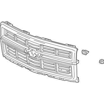 GM 23259621 Grille