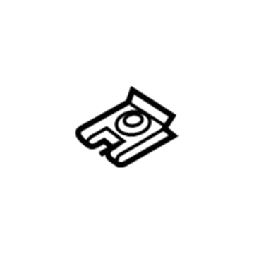 Kia 873502B000 Nut-Spring