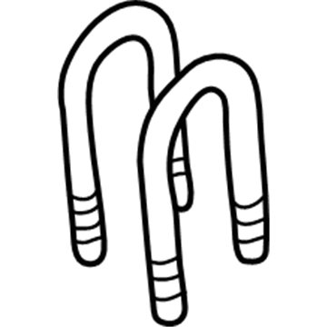Nissan 55247-8B001 Clip-Rear Spring