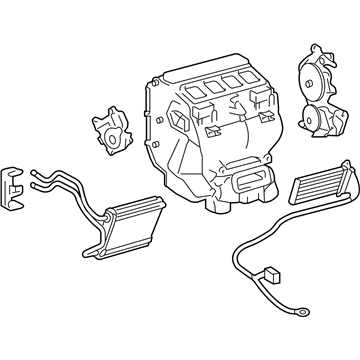 Toyota 87050-06591 AC & Heater Assembly