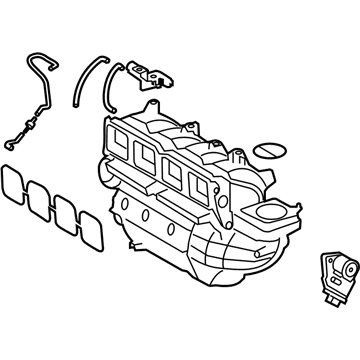 Lexus 17120-36050 Manifold Assembly, Intake
