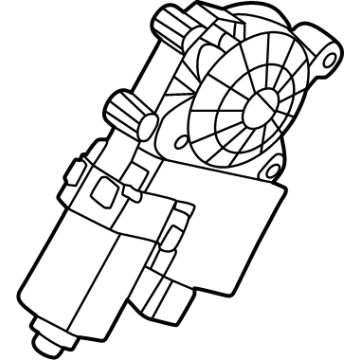 BMW 61-35-9-854-232 DRIVE, WINDOW LIFTER, REAR R