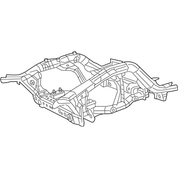 Mopar 52124634AN CROSSMEMBER-Front Suspension