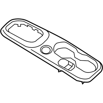 Mopar 6AP12U06AA Bezel-Floor Console