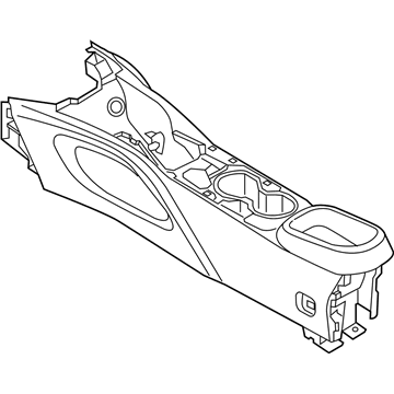 Mopar 6AP74LXHAA Console-Base