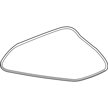 GM 15225546 Seal Asm-Rear Compartment Lift Window Rear Auxiliary