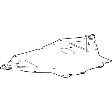 GM 84407946 Lower Plate