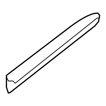 Nissan 82870-9PF0A MOULDING - Rear Door, RH
