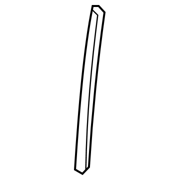Nissan 82816-3KA0A Tape-Rear Door SASH Front, RH