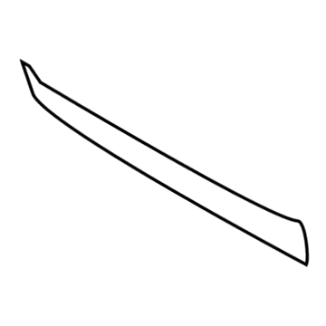Nissan 82812-4Z000 Tape-Rear Door Outside, RH