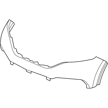 Honda 04711-T0A-A90ZZ Face, Front Bumper (Dot)
