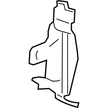 Honda 71106-T0A-A00ZA Side Duct R, *Tblack*