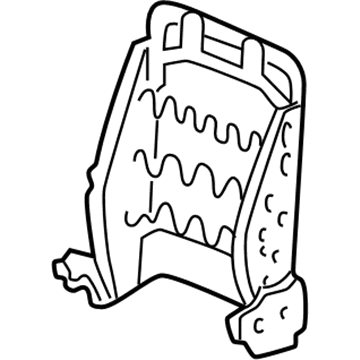 Honda 81126-S5P-A32 Frame, R. FR. Seat-Back