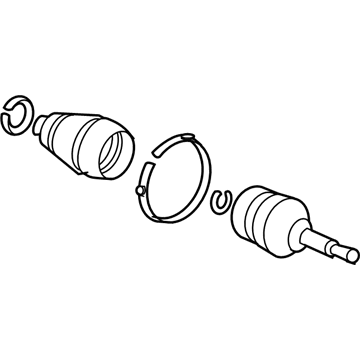 Acura 44014-SDB-A01 Joint Set, Outboard