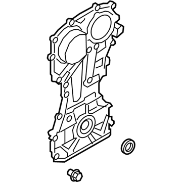 Kia 213502GGA0 Cover Assembly-Timing Chain