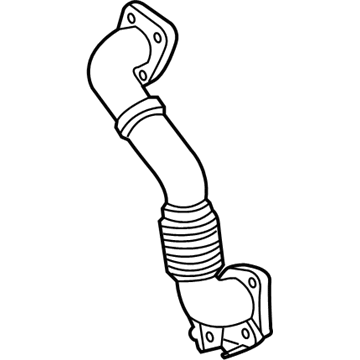 GM 12657013 Inlet Pipe
