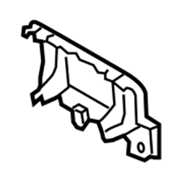 Hyundai 84612-3K500-HZ Cover-ARMREST Mounting Blank