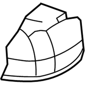 Ford 3W1Z-54600A88-AB Seat Cushion Pad