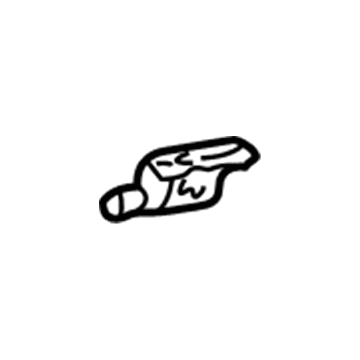 Lexus 77217-48020 Support, Fuel Tank Filler Pipe, NO.2
