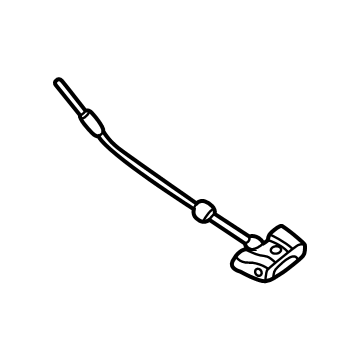 Nissan 36402-5RA0B Cable Assy-Parking Brake, Front