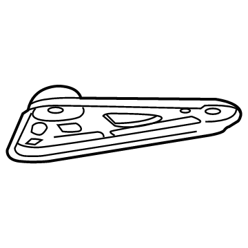 GM 22982755 Rear Support