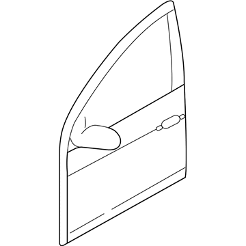 Hyundai 76003-2R210 PANEL ASSY-FRONT DOOR,LH