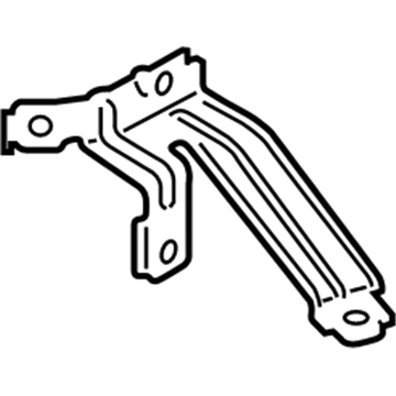 BMW 41-35-7-284-649 Side Panel Bracket, Front Left 2