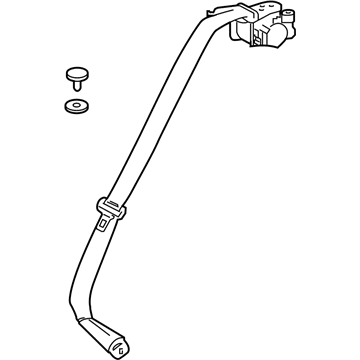 Lexus 73360-0E110-C1 Belt Assembly, Rear Seat