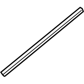 Mopar 5112199AB WEATHERSTRIP-Lower Radiator CROSSMEMBER