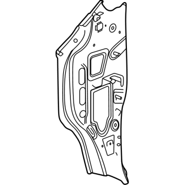 GM 84866532 Inner Hinge Pillar