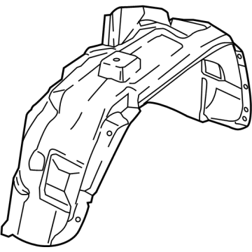Mopar 68448352AA REINFORCE-SPLASH
