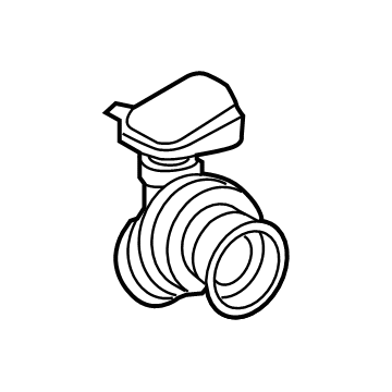 Nissan 16576-5EA0B AIR DUCT