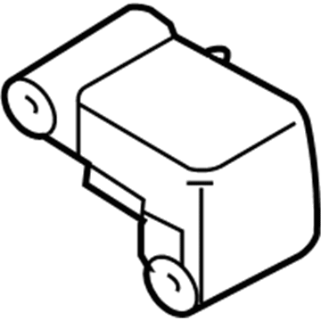 BMW 65-77-6-977-398 Sensor, B-Pillar
