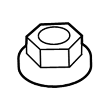 BMW 07-12-9-904-870 Hex Nut