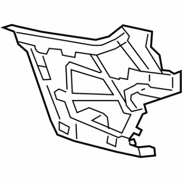 BMW 51-12-8-069-393 Mount For Bumper, Corner, Re