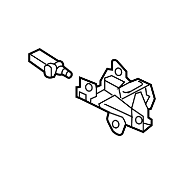 Kia 81130H8000 Hood Latch Assembly
