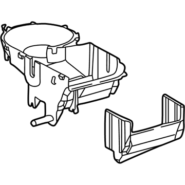 Kia 1K2N161J01A Case A Cooling Unit