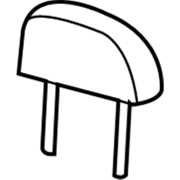 Ford 3L2Z-78611A08-CAH Headrest